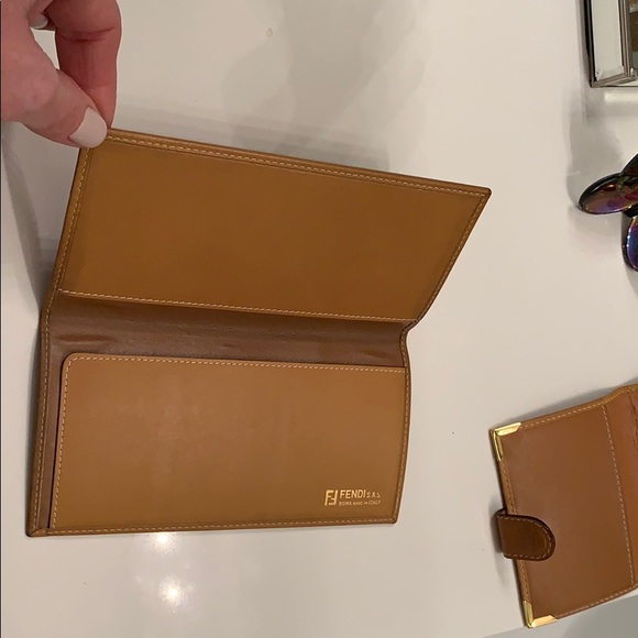Vintage Fendi Checkbook and Credit Card Holder - Picture 6 of 7